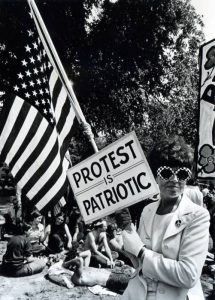 'Protest Is Patriotic' Photo by David Fenton on Getty Images